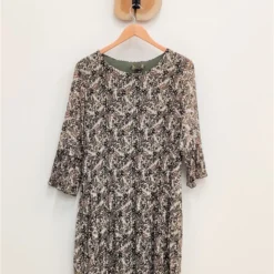 Robe Courte Plissee Cygne