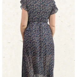 Robe Meissa -Étoffe Belle Soldes Boutique mj27853 bleu majolica 3