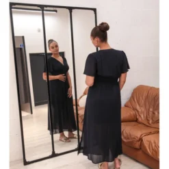 Robe Saturnin -Étoffe Belle Soldes Boutique mj28120 bleu majolica 5