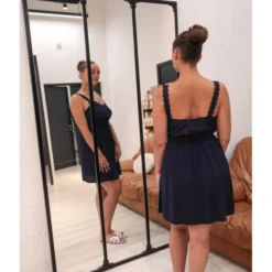 Robe Maddy -Étoffe Belle Soldes Boutique mj79332 marine majolica 3