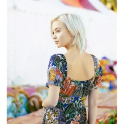 Molly Bracken Robe Calio -Étoffe Belle Soldes Boutique pls101ap multicolor molly bracken 2