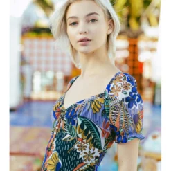 Molly Bracken Robe Calio -Étoffe Belle Soldes Boutique pls101ap multicolor molly bracken 3