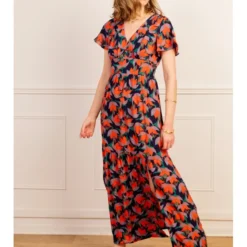 Robe Lena -Étoffe Belle Soldes Boutique r1960 vert in april 3