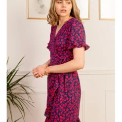 Robe Victoria -Étoffe Belle Soldes Boutique r2022 marine in april 4