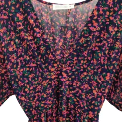 Robe Haley -Étoffe Belle Soldes Boutique r2137 fushia violet in april 2