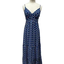 Robe Gypso -Étoffe Belle Soldes Boutique r2732 bleu in april 4