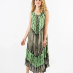 Robe Camiri 4 Robe Camiri -Étoffe Belle Soldes Boutique ro17201 menthe coline 1